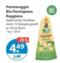 V Markt Parmareggio bio parmigiano reggiano Angebot