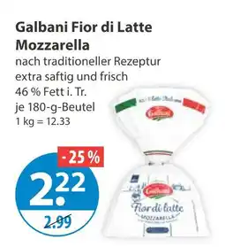 V Markt Galbani fior di latte mozzarella Angebot
