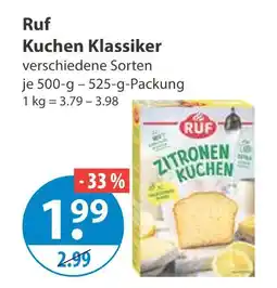 V Markt Ruf kuchen klassiker Angebot