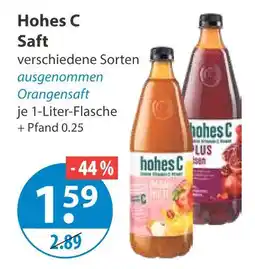 V Markt Hohes c saft Angebot