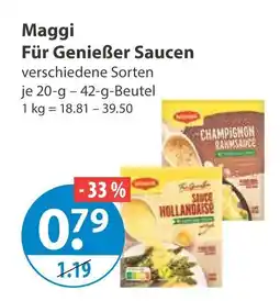 V Markt Maggi für genießer saucen Angebot
