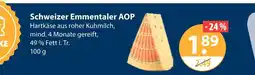 V Markt Schweizer emmentaler aop Angebot