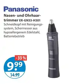 V Markt Panasonic nasen- und ohrhaartrimmer er-gn33-h301 Angebot