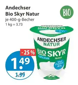 V Markt Andechser bio skyr natur Angebot