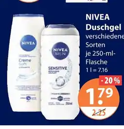 V Markt Nivea duschgel Angebot