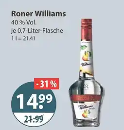 V Markt Roner williams Angebot