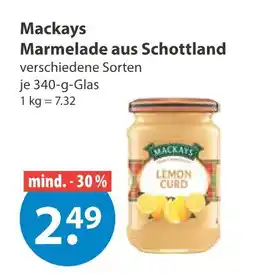 V Markt Mackays marmelade aus schottland Angebot