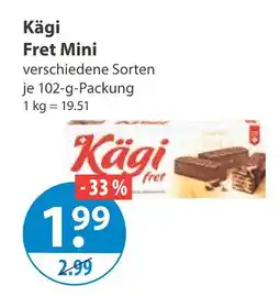 V Markt Kägi fret mini Angebot