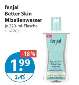 V Markt Fenjal better skin mizellenwasser Angebot