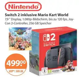 V Markt Nintendo switch 2 inklusive mario kart world Angebot