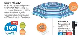 V Markt Schirm shorty Angebot
