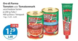 V Markt Oro di parma tomaten oder tomatenmark Angebot