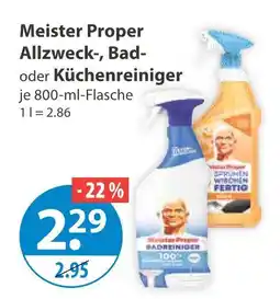 V Markt Meister proper allzweck-, bad oder küchenreiniger Angebot
