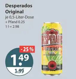 V Markt Desperados original Angebot