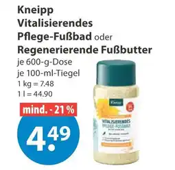 V Markt Kneipp vitalisierendes pflege-fußbad Angebot
