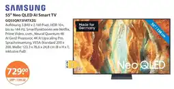 V Markt Samsung 55 neo qled ai smart tv gq55qn73fatxzg Angebot