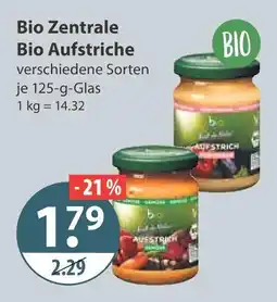 V Markt Bio zentrale bio aufstriche Angebot