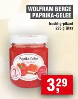 Handelshof WOLFRAM BERGE PAPRIKA-GELEE Angebot