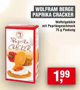 Handelshof WOLFRAM BERGE PAPRIKA CRACKER Angebot