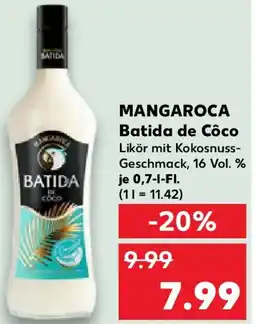Kaufland MANGAROCA Batida de Côco Angebot