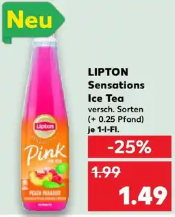 Kaufland LIPTON Sensations Ice Tea Angebot