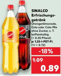 Kaufland SINALCO Erfrischungsgetränk Angebot