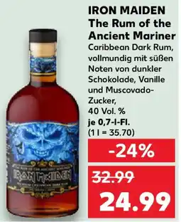 Kaufland IRON MAIDEN The Rum of the Ancient Mariner Angebot
