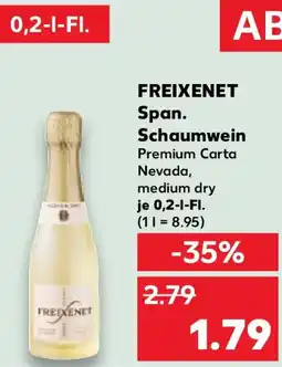 Kaufland FREIXENET Span. Schaumwein Angebot