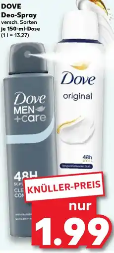 Kaufland DOVE Deo-Spray Angebot