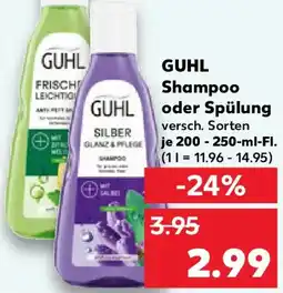 Kaufland GUHL Shampoo oder Spülung Angebot
