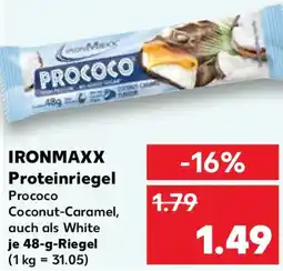 Kaufland IRONMAXX Proteinriegel Angebot