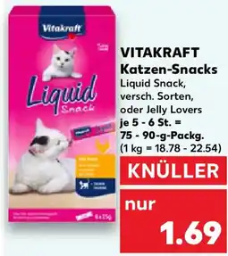 Kaufland VITAKRAFT Katzen-Snacks Angebot