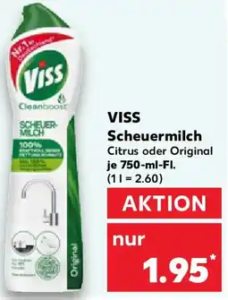 Kaufland VISS Scheuermilch Angebot