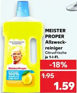 Kaufland MEISTER PROPER Allzweckreiniger Angebot