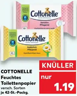 Kaufland COTTONELLE Feuchtes Toilettenpapier Angebot