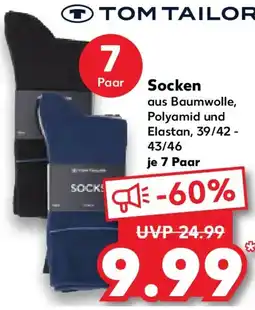 Kaufland TOM TAILOR Socken Angebot