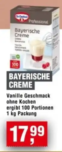 Handelshof Dr.Oetker Professional Bayerische Creme Angebot