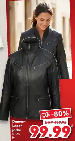 Kaufland bruno banani Damen Lederjacke Angebot