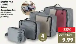 Kaufland DOMO PAK LIVING Reise Organizer-Set Angebot