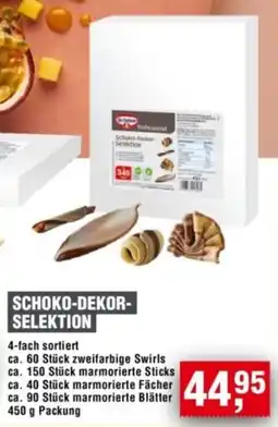 Handelshof Dr.Oetker Professional SCHOKO-DEKOR- SELEKTION Angebot