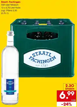 Netto Getränke Discount Staatl. Fachingen Angebot