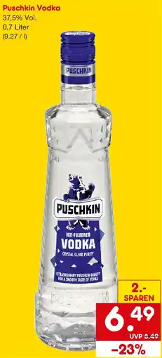 Netto Getränke Discount Puschkin Vodka Angebot