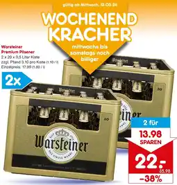 Netto Getränke Discount Warsteiner Premium Pilsener Angebot