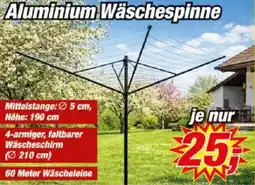 Posten Börse Aluminium Wäschespinne Angebot