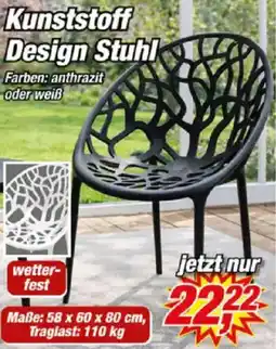 Posten Börse Kunststoff Design Stuhl Angebot