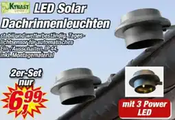 Posten Börse KYNAST LED Solar Dachrinnenleuchten Angebot