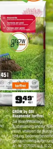 OBI Obi grow by obi rasenerde torffrei Angebot