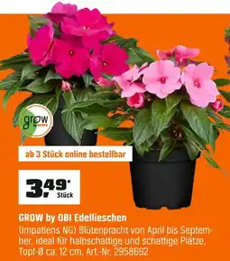 OBI Grow by obi edellieschen Angebot