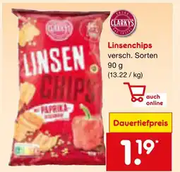 Netto Marken-Discount Clarkys linsenchips Angebot