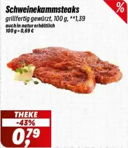 Simmel Schweinekammsteaks Angebot